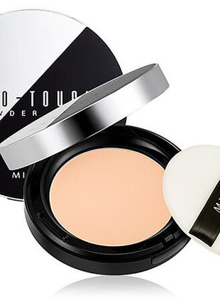 Компактная пудра для лица missha pro-touch powder pact spf25/pa++ 21, 10 г