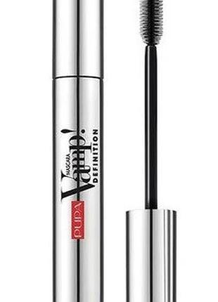 Туш для вій pupa vamp! definition 001 extra black, 9 мл