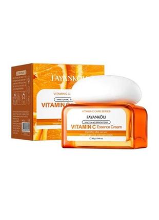 Крем-есенція для обличчя fayankou vitamin c освітлювальний та зволожуючий, 50 г