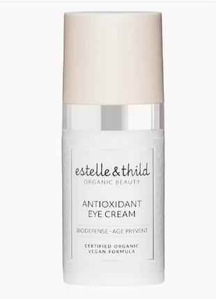 Антиоксидантный крем для глаз estelle & thild biodefense antioxidant eye cream, 15 мл
