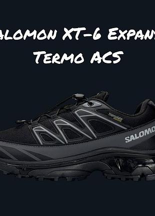 Salomon xt-6 expanse termo acs black grey