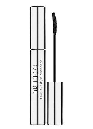 Тушь artdeco curl & style mascara 10 black, 8 мл