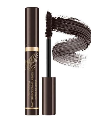 Туш max factor divine lashes fanned-out volume 02 black brown, 8 мл