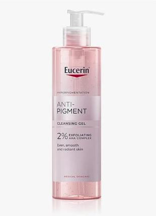 Гель осветляющий для умывания eucerin anti-pigment cleansing gel, 400 мл