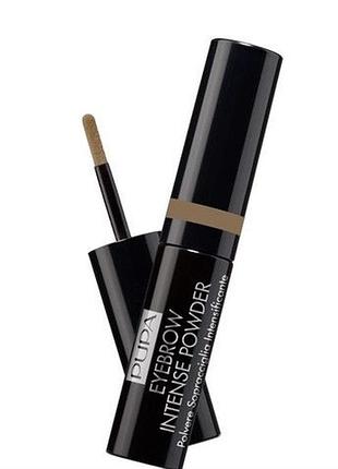 Пудра для брів pupa intense powder intensifying eyebrow powder 001 blonde, 1 г