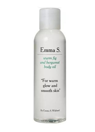 Увлажняющее легкое масло для тела emma s.warm fig and bergamot body oil, 125 мл
