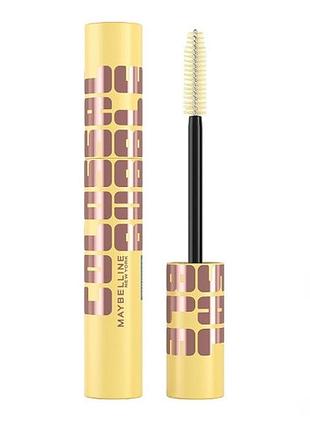 Туш водостійка maybelline new york colossal bubble для об'єму та поділу, 10 мл
