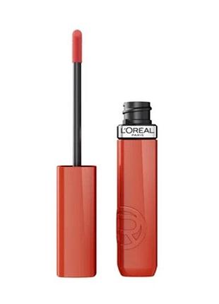 Рідка помада l'oréal paris infaillible laque resistance 601 worth it, 4,3мл