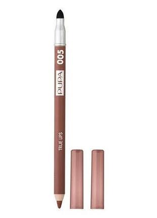 Олівець для губ pupa true lips 005 raw sienna sand, 1.2 г