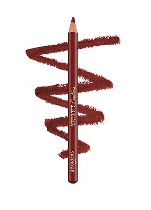 Контурний олівець bourjois velvet contour lip liner 35 - perfect date, 1.14 г