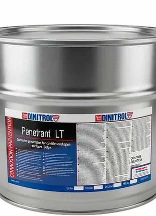 Антикор dinitrol penetrant lt 10л бежевий