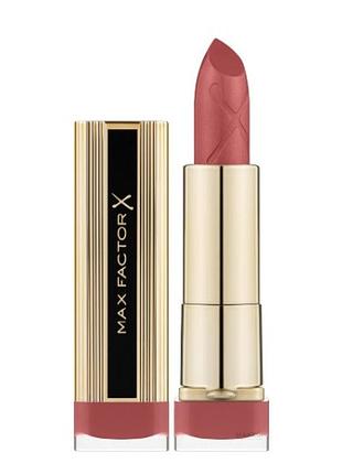 Зволожуюча помада для губ max factor colour elixir moisture lipstick 020 - burnt caramel, 4 г