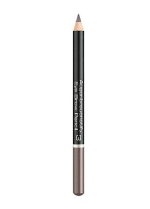 Олівець для брів artdeco eye brow pencil 3 soft brown, 1.1г