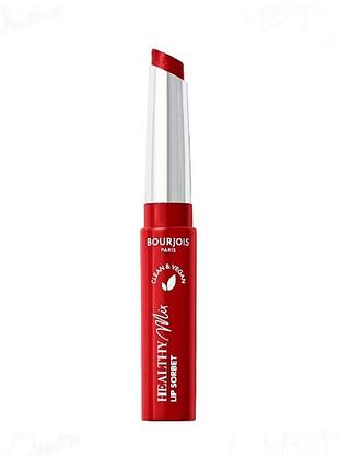Бальзам для відтінків для губ bourjois healthy mix lip sorbet 01, 1.7 г