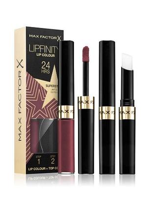 Помада для губ max factor lipfinity 086 superstar, 4 мл