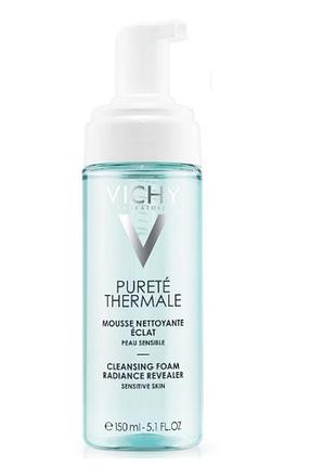 Пінка для вмивання vichy purete thermale cleansing foam, 150 мл