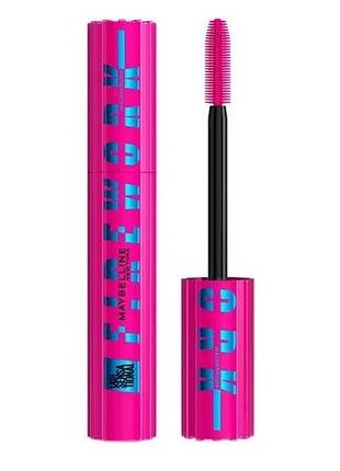 Туш водостійка для вій maybelline new york lash sensational firework waterproof, 10 мл