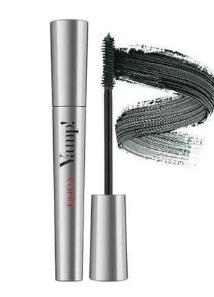 Туш для вій pupa vamp! mascara 504 - military green, 9 мл
