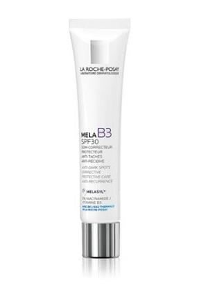 Крем la roche-posay mela b3 против пигментных пятен spf 30, 40 мл