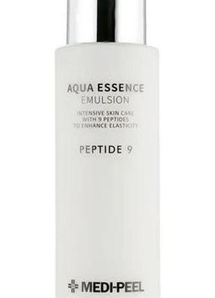 Емульсія для обличчя medi-peel peptide 9 aqua essence emulsion з пептидами для еластичності шкіри, 250 мл