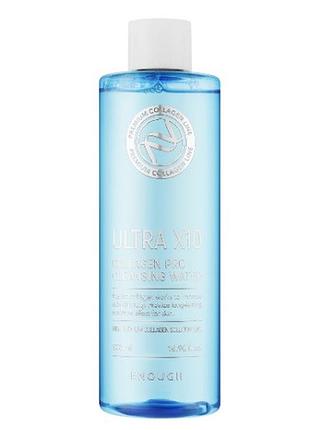 Очищувальна вода для обличчя з морським колагеном enough ultra x10 collagen pro cleansing water, 500 мл