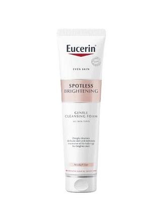 Пенка для очищения лица всех типов кожи eucerin spotless brightening gentle cleansing foaming, 150мл