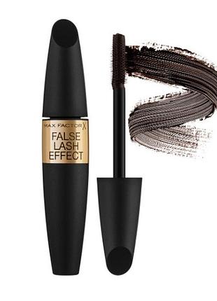 Туш для вій max factor false lash effect 02 black brown, 13.1 мл