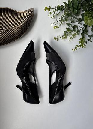 Туфлі-човники із напівпрозорими вставками h&m