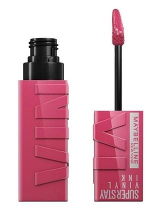 Помада для губ с глянцевым финишем maybelline new york superstay vinyl ink 10 - lippy, 4.2 мл