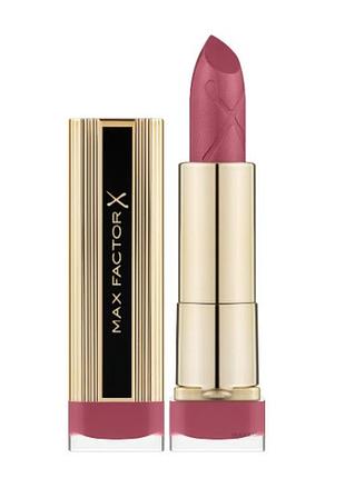 Зволожуюча помада для губ max factor colour elixir moisture lipstick 030 - rosewood, 4 г