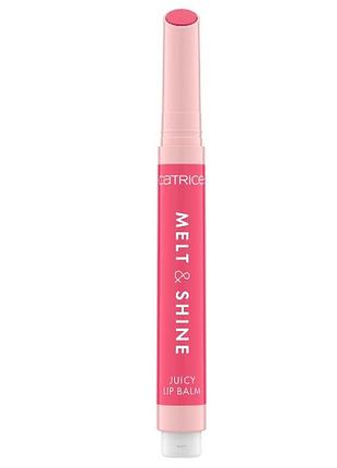 Бальзам для губ для catrice melt&shine juicy lip balm 050 - resting beach face, 1.3 г