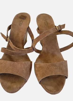Кожаные женские сандали ugg