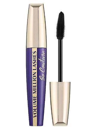 Тушь для ресниц l'oreal paris volume million lashes so couture, 9.5 мл