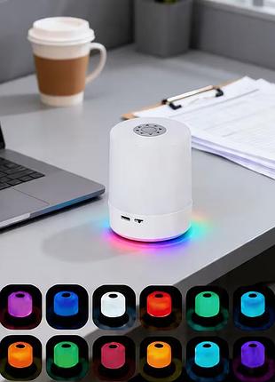 Сенсорный led ночник с пультом ду и контурной rgb подсветкой 16 цветов 1200 mah