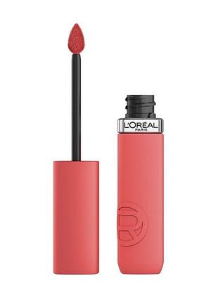 Жидкая матовая помада для губ l’oréal paris infaillible matte resistance 625 summer fling, 5 мл