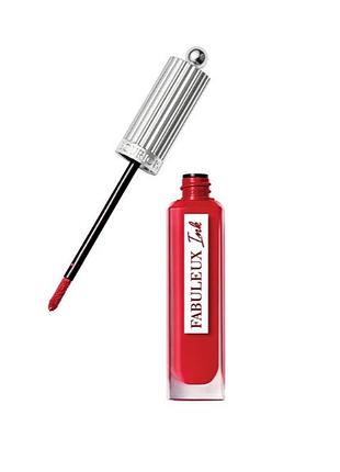 Помада лакова рідка bourjois rouge fabuleux ink lacquer 04 cherry cute, 3.5 мл