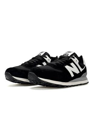 New balance 574 m black white