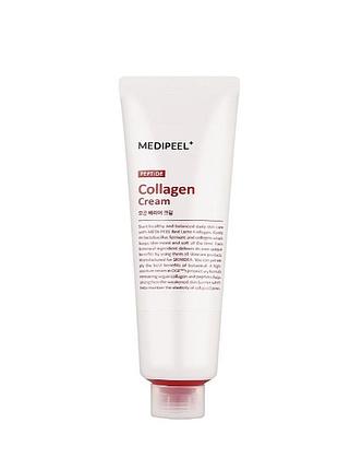 Захисний крем для обличчя medipeel red lacto peptide collagen barrier cream, 80 мл