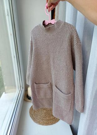 Сукня тепла в'язана zara