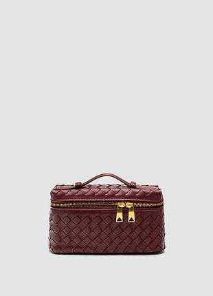 🤍 nostra bag red/gold 20 х 11 х 7 см