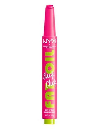 Бальзам сияющий для губ nyx professional makeup fat oil slick click 08 thriving, 2 г