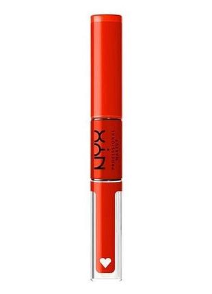 Помада-блиск для губ nyx professional makeup shine loud lip color 28 stay stuntin, 2x3.4 мл
