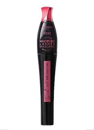 Туш для вій «подовження та об'єм» bourjois twist up the volume mascara 24hr black, 8 мл