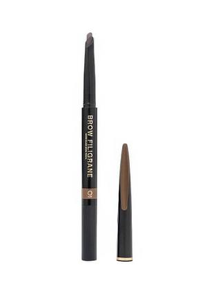 Олівець для брів автоматичний vivienne sabo eyerbrow avtomatic pencil filigrane 01(світло-коричневий), 0.2г
