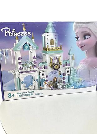 Дитячий конструктор frozen 360 деталей пластик 36х26х6 см різні кольори (513161)
