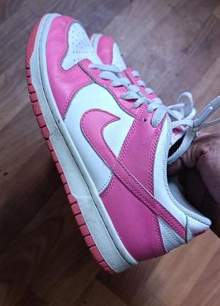 Кросівки жіночі nike dunk low pink (38p) оригінал!!