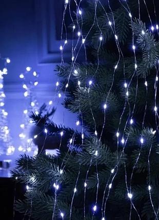 Гірлянда світлодіодна проволока 3м 400 led біла (530202)