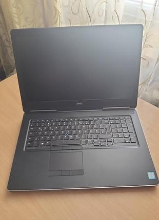 Ноутбук dell precision 7720 | core i7-7820hq | 32gb ram | 512gb ssd | nvidia quadro m1200 4gb | профессиональная рабочая станция