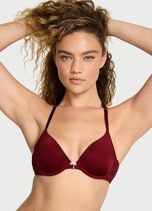 Кружевной бюстгальтер с т-образной спинкой victoria's secret