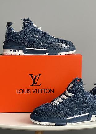 Louise vuitton skate denim blue